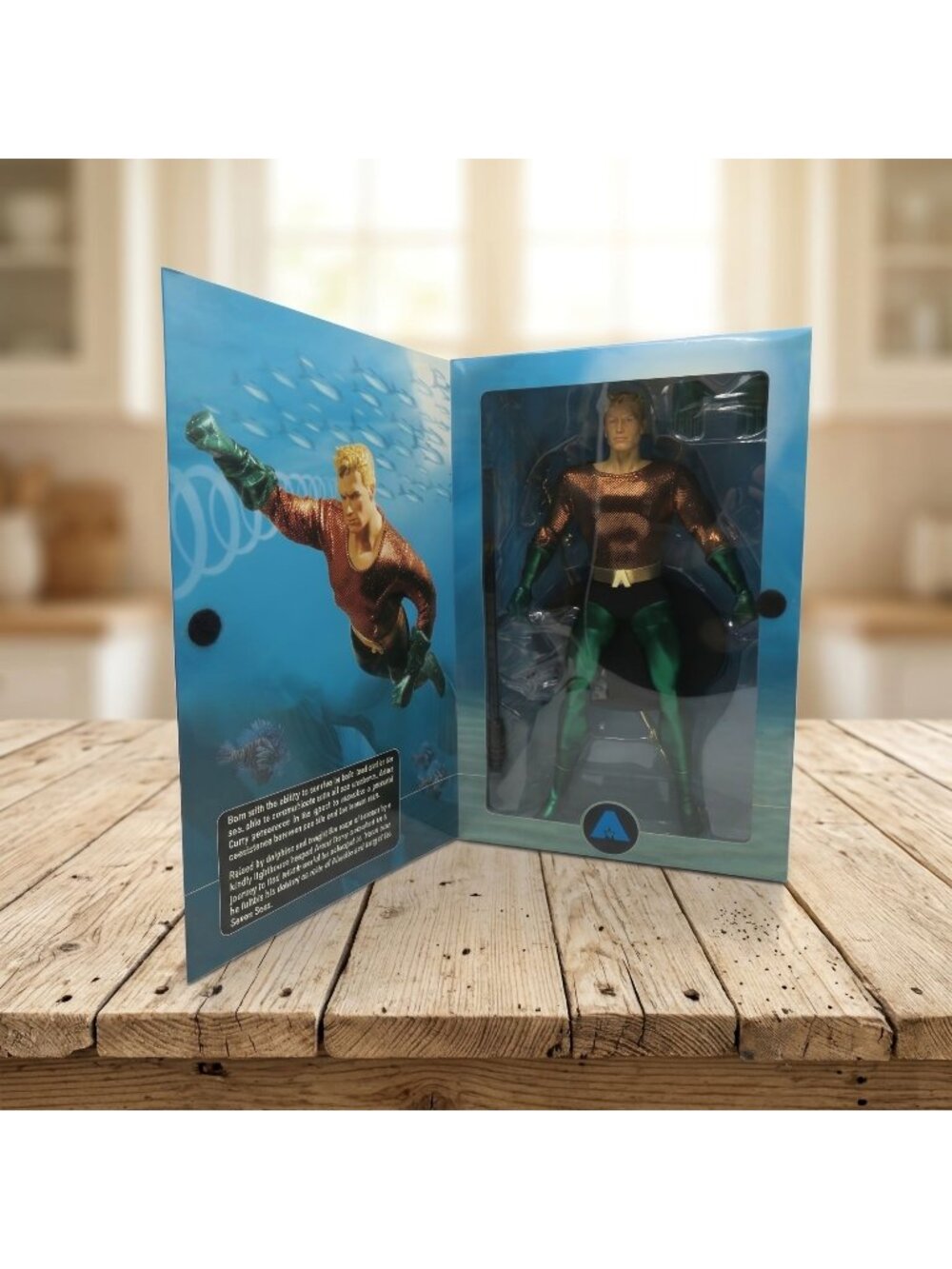 DC Direct Aquaman 13in Deluxe 1:6 Figure Cloth Costume Boxed 2006